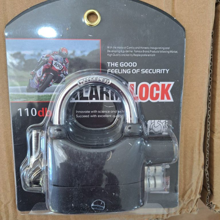 Le cadenas d’alarme 2-en-1 anti-vol