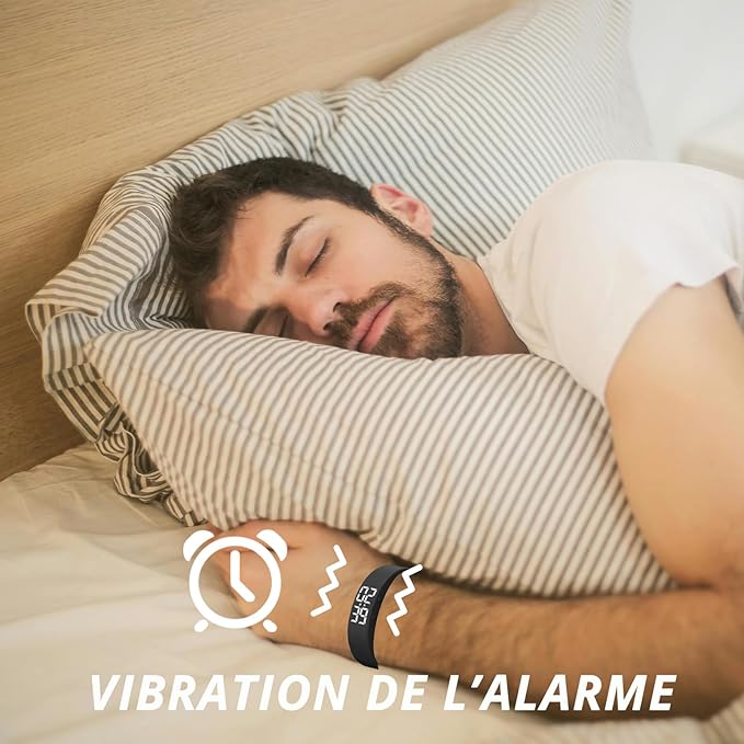 Bracelet Réveil Silencieux — Ne rate plus jamais ton alarme