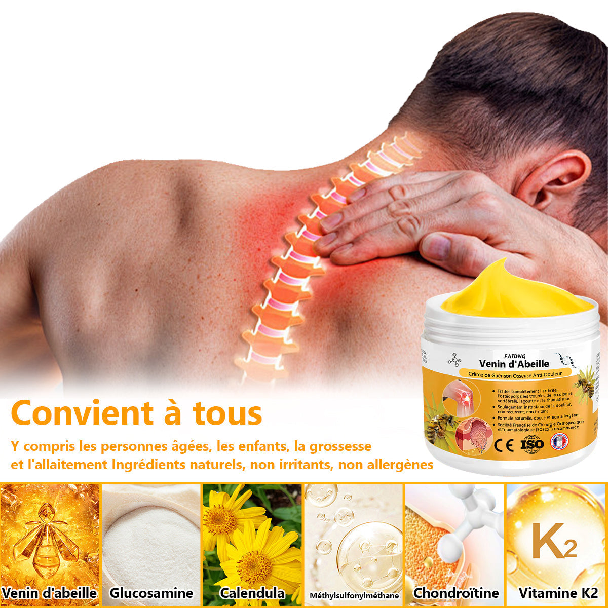 Crème de Soulagement Avancé