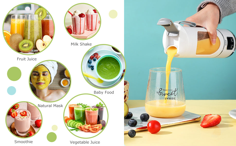 Mixeur portable - Des Jus Frais Partout, Tout le Temps