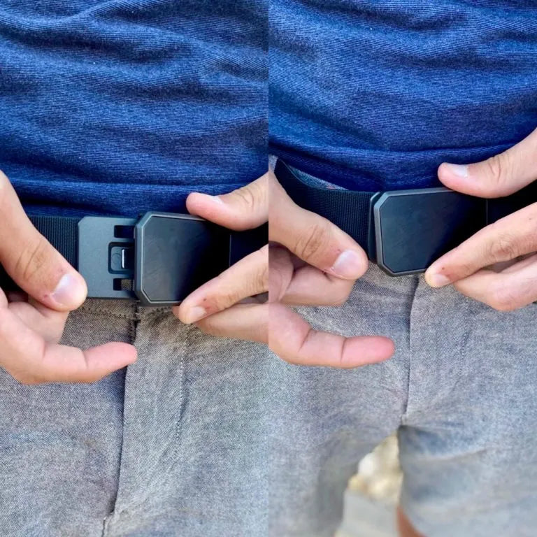 CEINTURE À BOUCLE MAGNÉTIQUE
