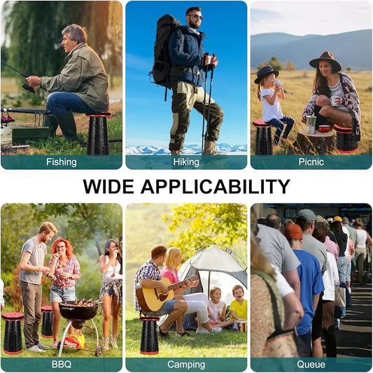 Tabouret Pliant Télescopique – Votre Confort, Partout Avec Vous