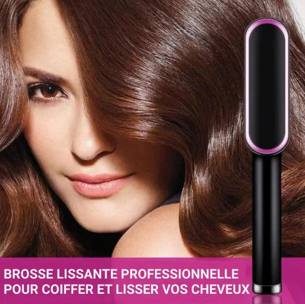 Brosse à cheveux sans effort