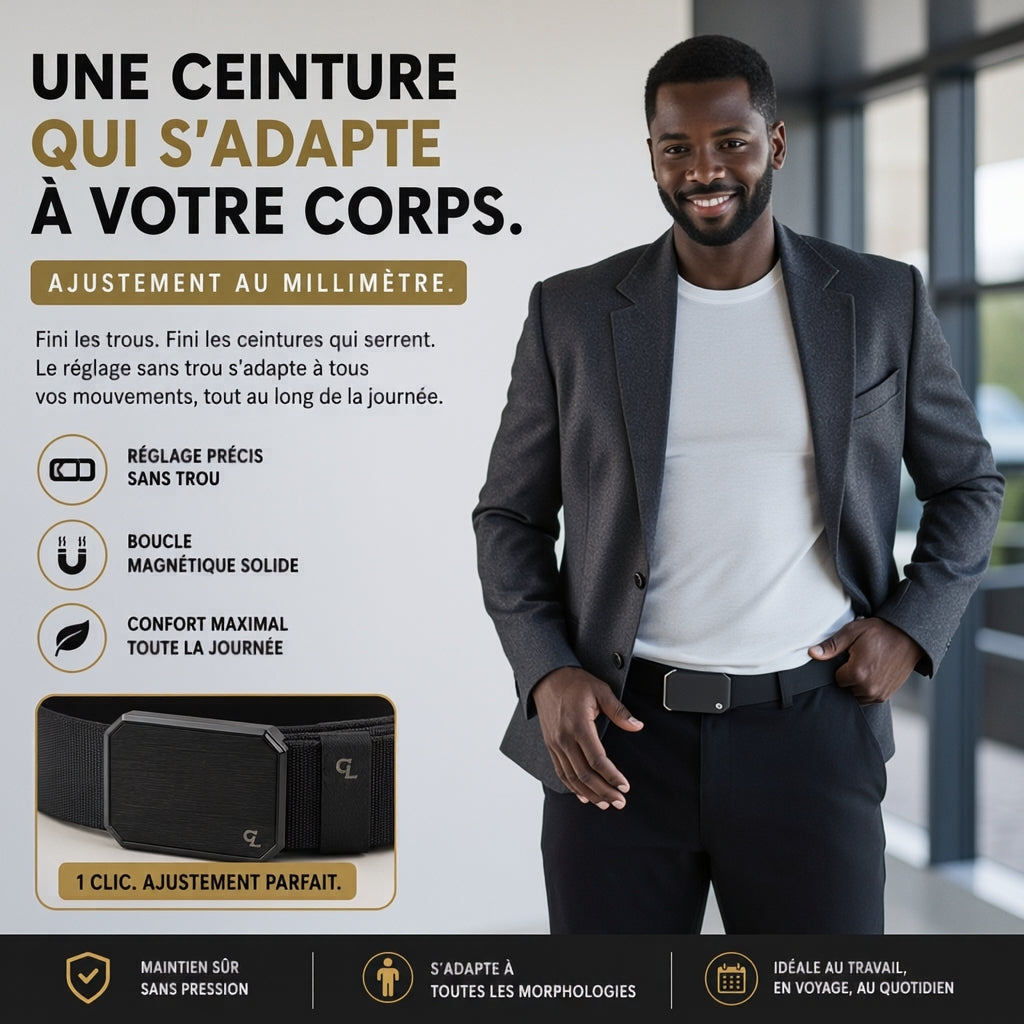 Fini les ceintures trop serrées ou trop lâches