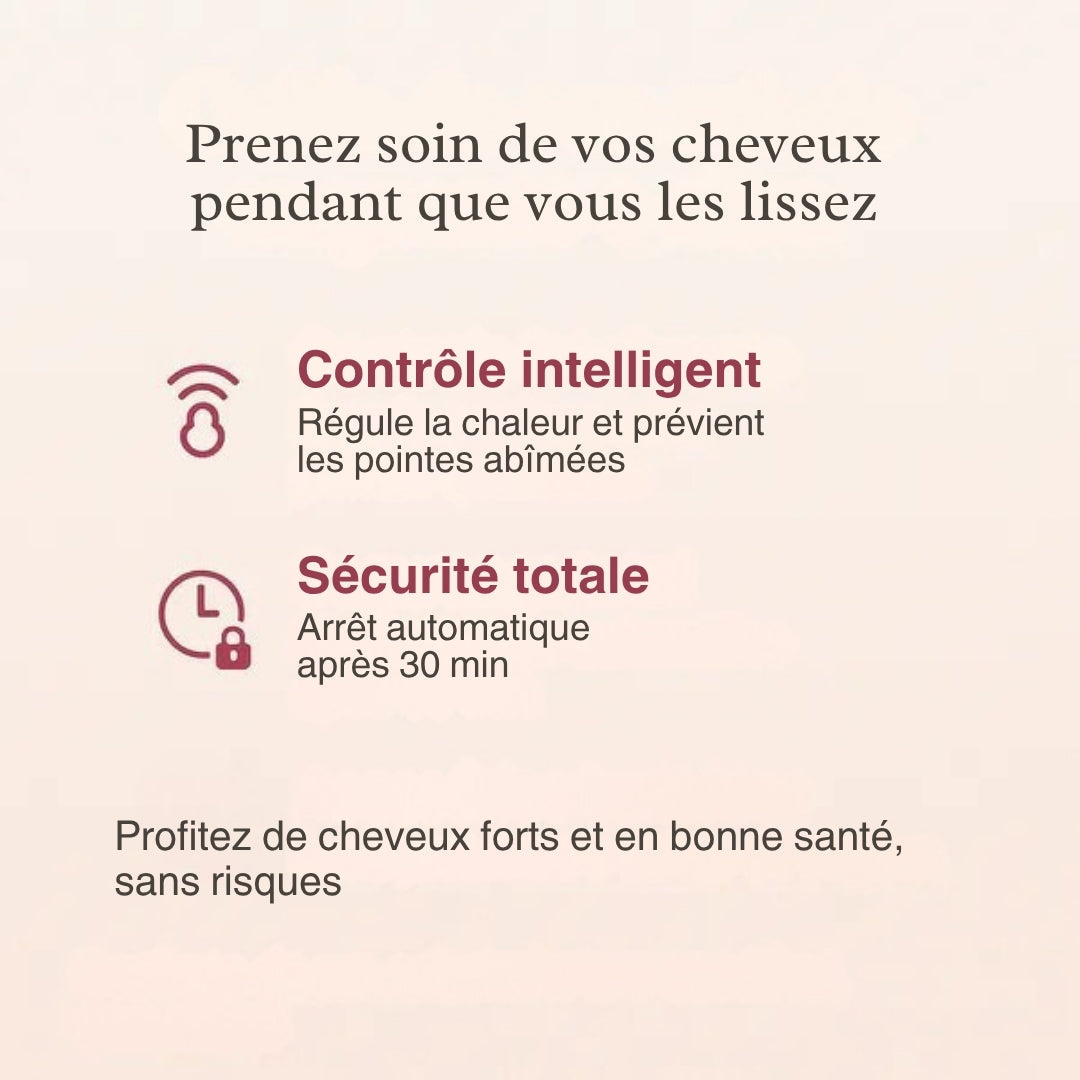 Brosse à cheveux sans effort