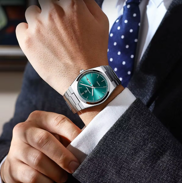 Montre en Acier Inoxydable Étanche – Élégance et Performance Réunies