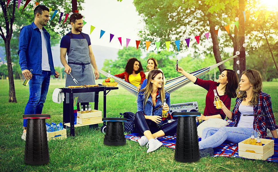 Tabouret Pliant Télescopique – Votre Confort, Partout Avec Vous