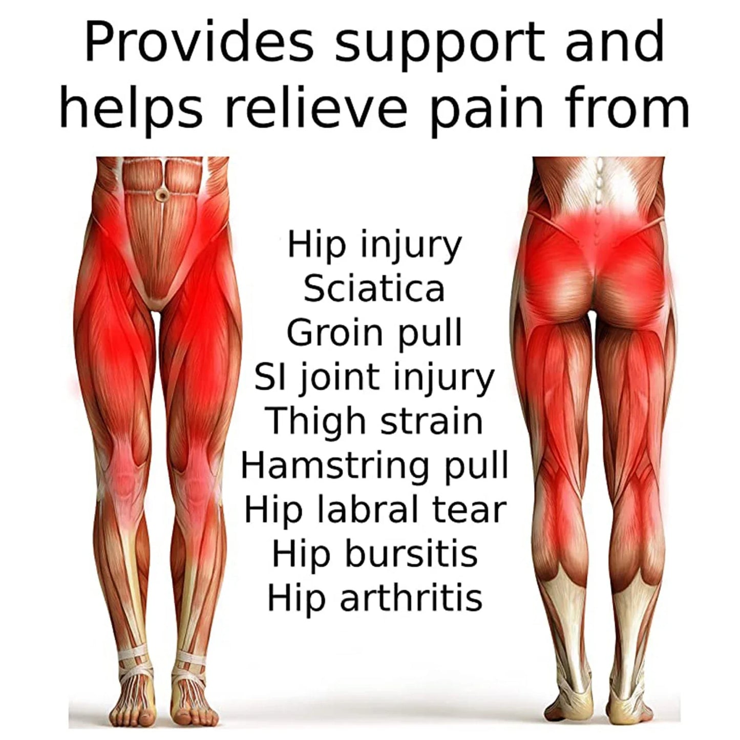 Ceinture de Compression pour Support de Hanche et Cuisse