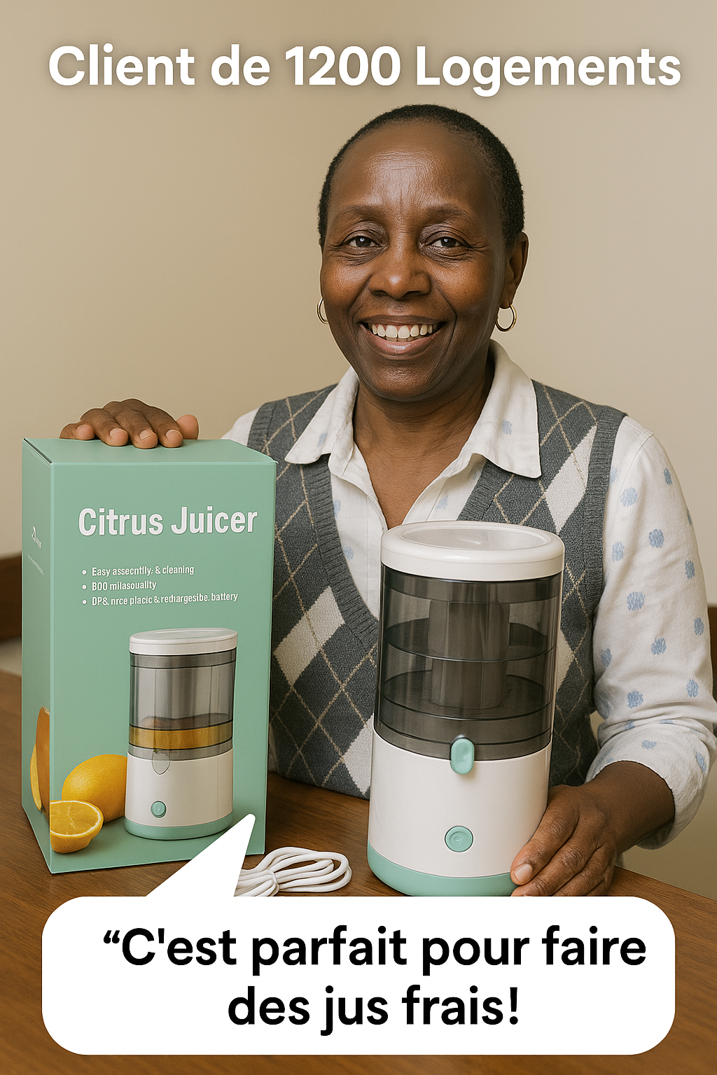 Extracteur de jus en promo spéciale Carême"