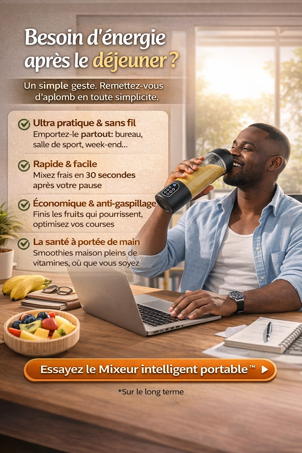 Mixeur Portable Intelligent -Tendance 2026