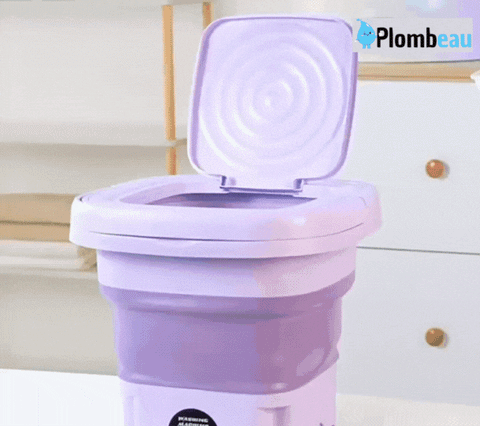 Mini Machine à Laver Pliable