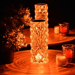 Lampe Cristal LED Tactile – Éclairez vos soirées avec élégance