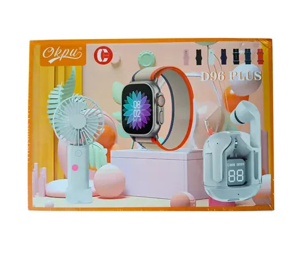 Smart Watch D96 de 3 en 1