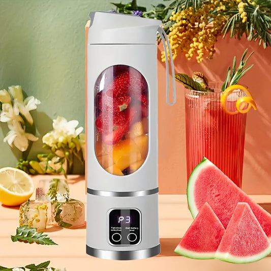Mixeur de Fruits Portable 10 Lames avec une Capacité de 450ml